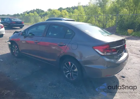 2013 Honda Civic Ex from USA, damaged, VIN 19XFB2F8XDE037115